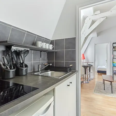 Charming 1 Bedroom Flat Coeur Du Marais By Studio Prestige Paris Exterior photo